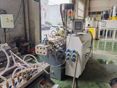 China Customized Plastic PVC Window Fence Wall Panel Profile Extrusion Machine Production Line for sale