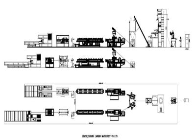 China Double Screw PVC Pipe Extrusion Line , Plastic Water Pipe, PVC Tube Making Machine, Conical twin Screw for sale