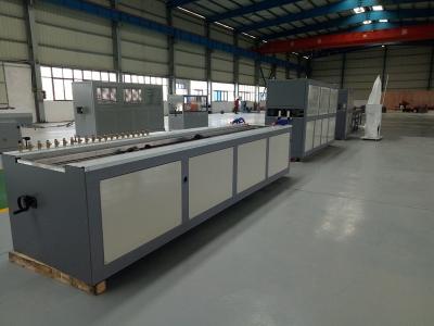 Chine ligne d'extrusion de profil de PVC de 300mm avec la double boudineuse à vis conique à vendre