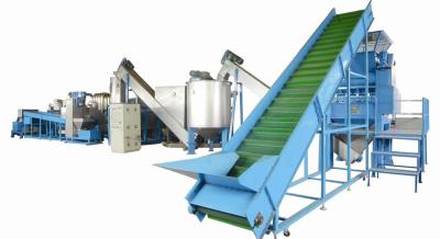 China Aangepaste pp-PE Plastic Granulatormachine, de Machines van de Recyclingsinstallatie met de Snijder van de Waterring Te koop