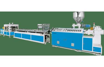 China High Output Wood Plastic WPC Decking Profile Co Extrusion Machine for sale