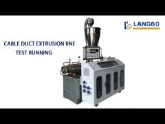 PVC Profile Extrusion Line