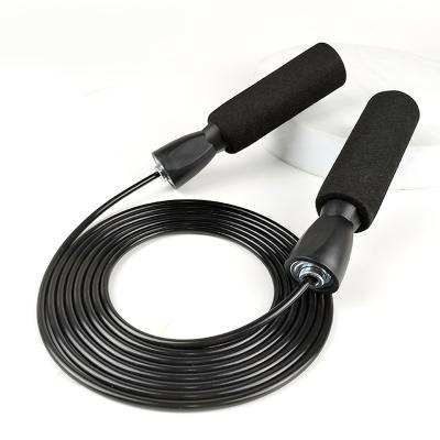 China Steel Wire Jump Rope Adult Fitness Jump Rope Sports Competition Jump Rope Professional Bearing Non-slip Sponge Fat - for sale