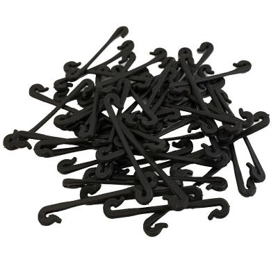 China 50pcs /bag Vine Clips Clamp Greenhouse Supplies Garden Plants Hook Support Garden Plant Vegetable Grafting Clips - for sale