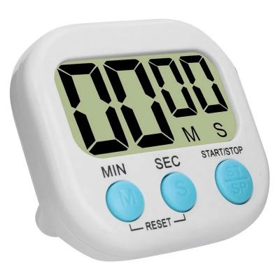 China Viable Kitchen Timer Digital LCD Electronic Countdown Timer With Stand Mechanical Practical Cooking Timer for sale