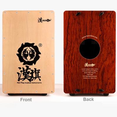 China Percussion Drums Foldable Musical Percussion Instrument Wooden Cajon Drum Box for sale