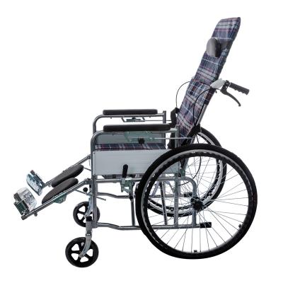 China Convenient Therapy Manual Adjustable Medical Rehabilitation Wheelchair For Elderly Patient Use QT-1 for sale