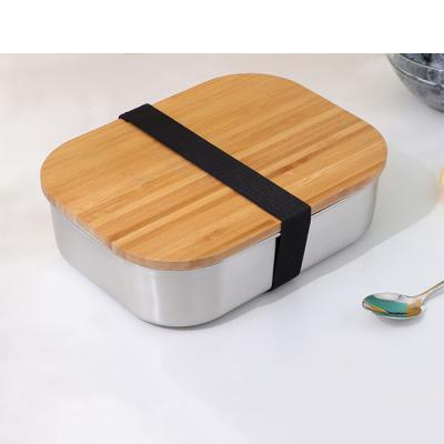 China Steamable Capacity 800ml 1000ml 1200ml Three Capacity Stainless Steel Eco-Friendly Metal Lunch Box Leakproof Bento Box for sale