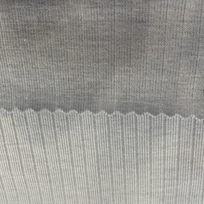 China 47% Organic Plain Dyed Polyester 8% Rayon 45% Spandex Blended Knitted Single Jersey Fabric for sale