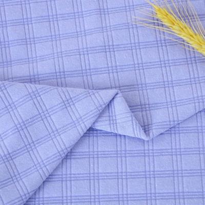 China 250gsm Organic Plain Waffle Stretch Knitted 5% Spandex 32% Cotton 63% Polyester Fabric for sale