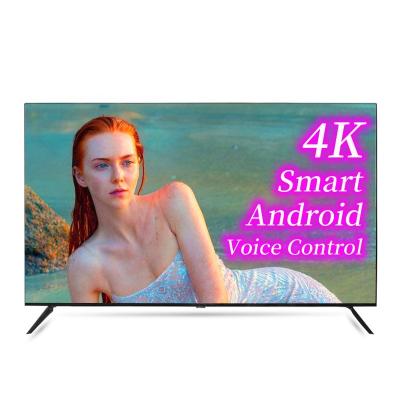 China Smart TV With Voice Control 75 Inch Led 85 Inch 4K 55 Pollici Android Dvbt2 55 Inch for sale