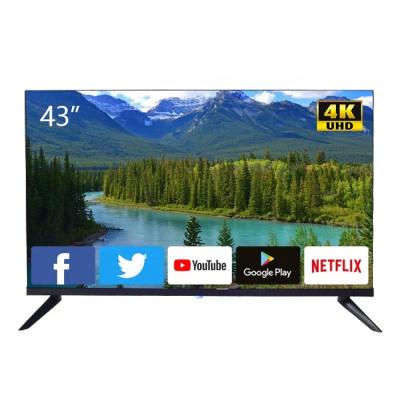 China Uhd Smart TV 43 Inch 4K Led 43Inch Frameless Android Television 43inches for sale