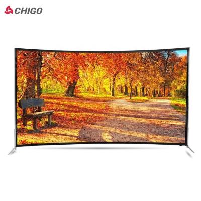 China 40 60 65 85 inch curved tv smart tv 4k ultra hd led television 32