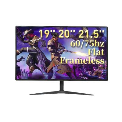 China 19Inch Uncurved Monitor 19 21 Inch Led PC Computer Wholesale Monitores 22 Set for sale