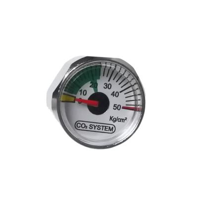 China Brass dial 1inch 23mm small Mini Pressure Gauge 25mm micro for sale