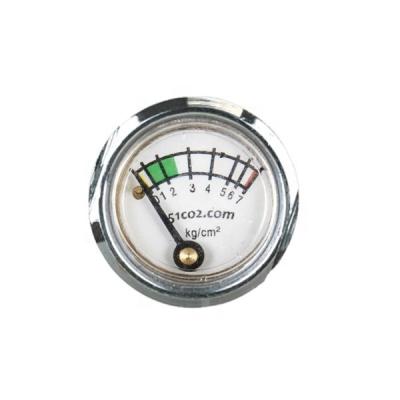 China 23mm small brass pressure gauge for fire extinguisher for sale