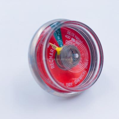 China SS 304 Powder / CO2 Fire Extinguisher Drone Tube Pressure Gauge for sale