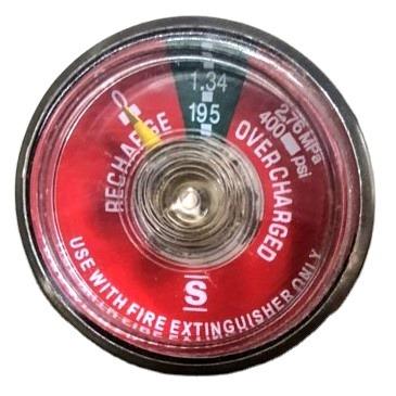 China SS 304 Fire Extinguisher Pressure Gauge For Fire Extinguisher Parts Pressure Gauge for sale