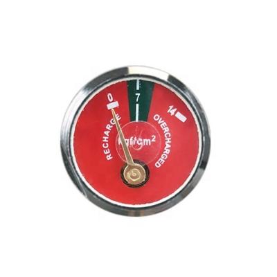 China Brass Diaphragm Type Fire Extinguisher Pressure Gauge For Fire Extinguisher for sale