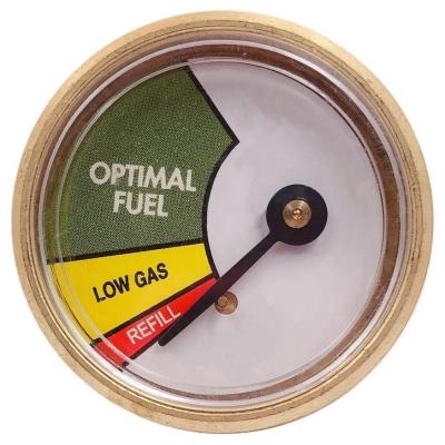 China Brass Gas Cylinder Gauge In Lpg Gas Pressure Gauge Gas Propane Cylinder Gauge for sale