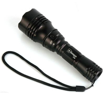 China C66 High bright rechargeable Q5 LED diving flashlight for sale