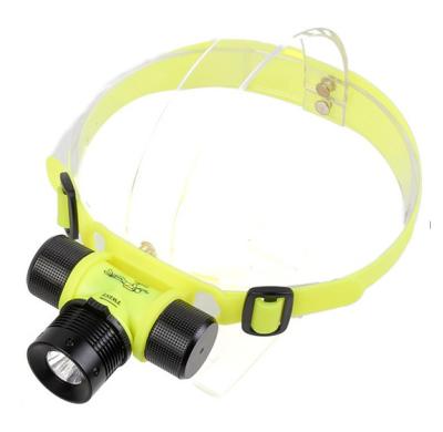 China GD16 R2 head light lamp diving lighting 18650 AAA high bright diving equipment for sale