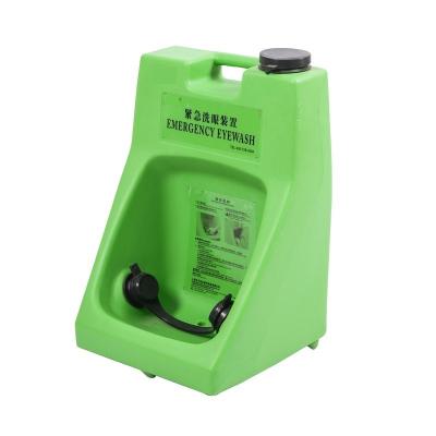 China Bright green Emergency 6 minutes portable eye wash/ laboratory eye wash, 30L portable eyewash station for sale