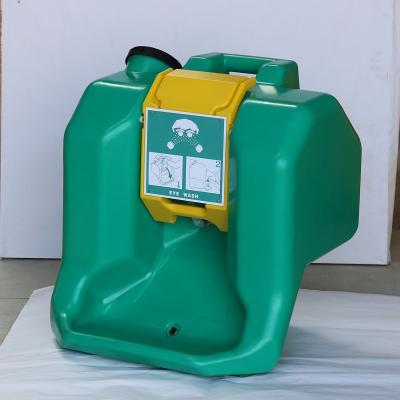 China 15 minutes Bright green Emergency portable eyewash  station/ 60L eye washer, Gravity Fed Eyewash similar to HAWS for sale