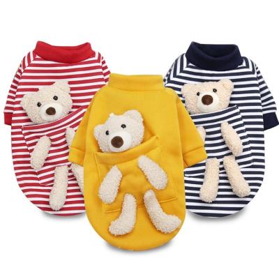 China Viable Hot Sale Amazon 2 Feet Plain Cotton Teddy Cute Puppy Pet Apparel and Accessories Para Perros Hoodies Hunde Costume Dog Apparel for sale