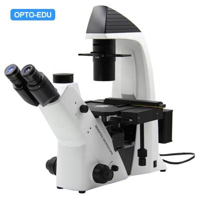 China OPTO-EDU A14.2603-TR Optical Laboratory Trinocular Biological Inverted Microscope 100x640x A14.2603-TR for sale