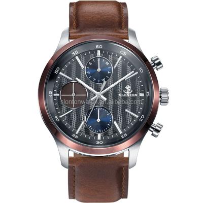 China High quality OEM ODM stainless steel quartz 316L custom automatic date watches for men for sale