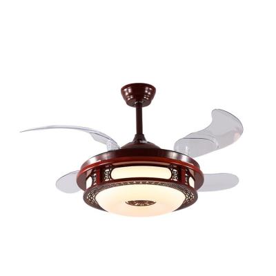 China 6 Volt Adjustable Modern Rustic 220 Speed ​​Ceiling Fans Adjustable Modern With Led Lights for sale