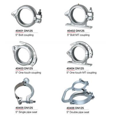 China Concrete Pump Concrete Pump Parts Putzmeister Flange On Pipe Coupling Single Bolt SK150 Flange Coupling for sale