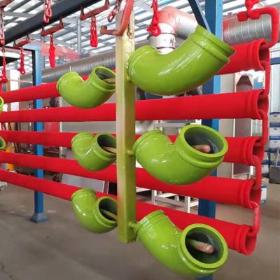 China Wholesale Concrete Pump Parts Concrete Pump 45 Degree Steel Pipe Elbow Concrete Pump Elbow for sale