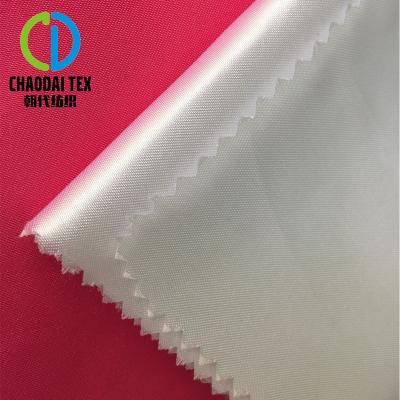 China Double faced eco-friendly recycled silk shiny polyester satin fabric for garment&hometextile for sale