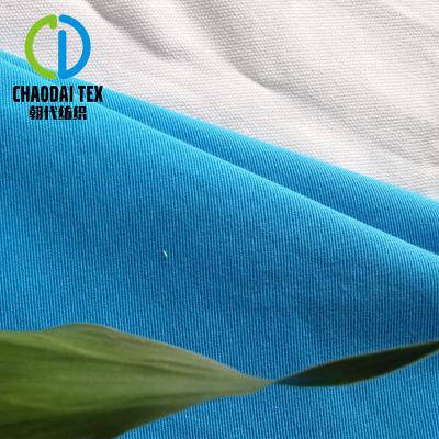 China Double Faced Recycled Polyester Twill Cotton Canvas Fabric From Recycled Pet Bottles for sale