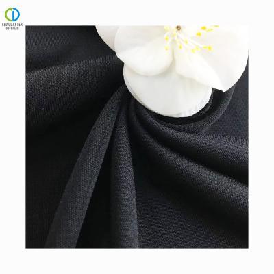 China Wrinkle Resistant 75D Square Lattice 100%Recycled Polyester Knitted Fabric For Clothes Home Textile for sale