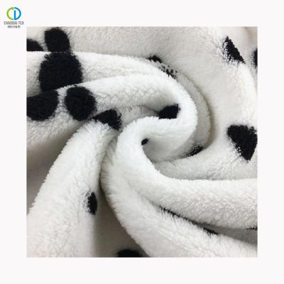 China Dishonest Shrink-Resistant 150D Coral Fleece 100%Recycled Polyester Fleece Fabric For Blankets for sale