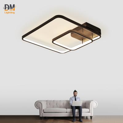 China Hot Sale Nordic Modern Simple Square Shape Hallway Bedroom Hotel Outdoor Mounted Living Room Led Hanging Ceiling Light Fixtures For Home à venda