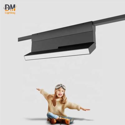 China 2021 Modern New Modern Home Office Store Commercial Easy Install 10W 20W Black Adjustable Magnetic Track Lights à venda