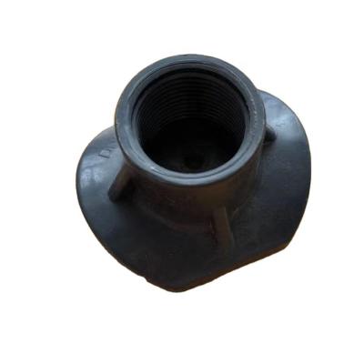 China food & Beverage Factory UPVC Saddle Joint Pvc Saddle Tee For Pipe Dn63 for sale