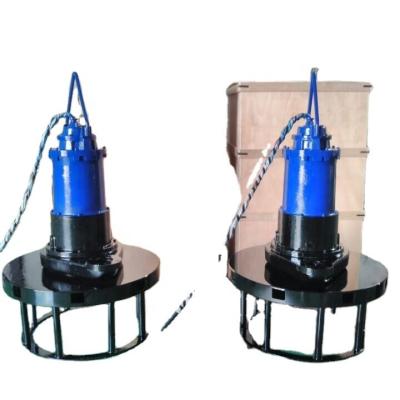 China food & Beverage Plant QXB-22 Submersible Centrifugal Aerator For Sewage Pond Venturi Jet Aerator 22kw for sale