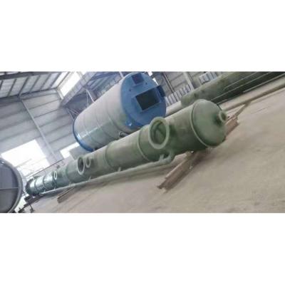 China Sewage Treatment Plant For Water Treatment Customized Dimension FRP Pumping Station for sale