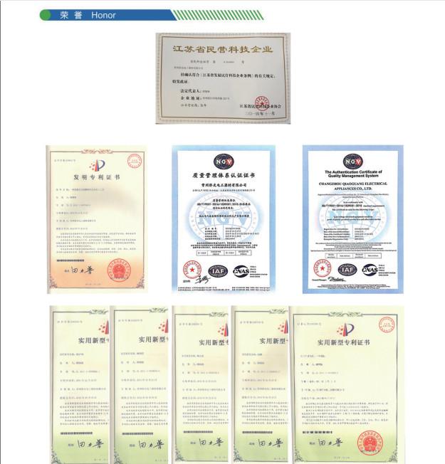 Verified China supplier - changzhou qiaoguang electrical appliance co.,ltd.