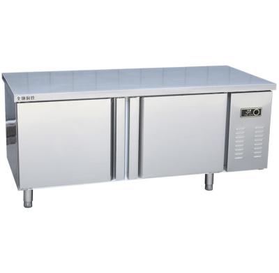 China Table Desktop Commercial Chest Freezer 2 In 1 Ice Stainless Steel Refrigerated Freezer à venda