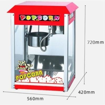 China Stainless Steel Food Processing Machine Commercial Popcorn Electric Popper zu verkaufen