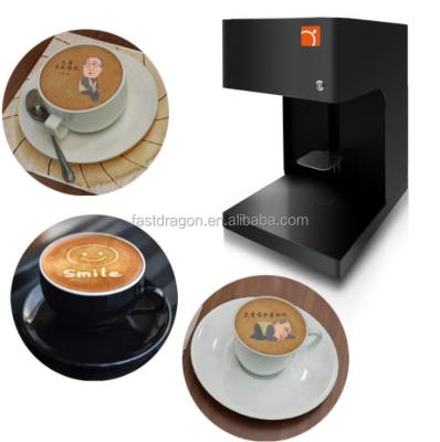 China Mini High-End Automatic Coffee Machine Latte Art Answer Milk Tea Food Printer for sale