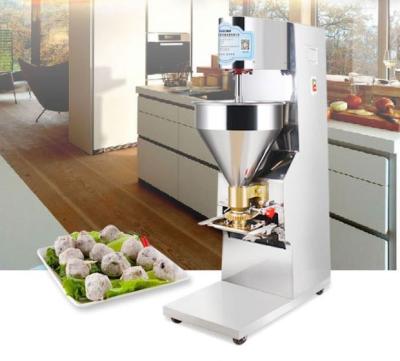 China Commercial Easy Operation Ss 304 Automatic Electric Sausage meatball Making Machine meat ball forming machine à venda