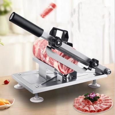 China Home Use Meat Processing Machine Multifunctional Stainless Steel Manual Meat Roll Machine Lamb Cutter à venda