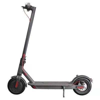 China New portable outdoor off-road aluminum alloy 2 wheel 8.5 inch lithium battery 350w adult folding electric scooter scooter Te koop